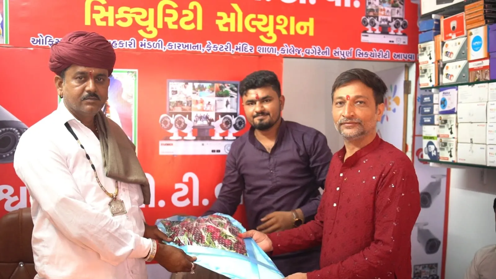 With loved ones — Kheteshwar CCTV Security Solution, Panthawada